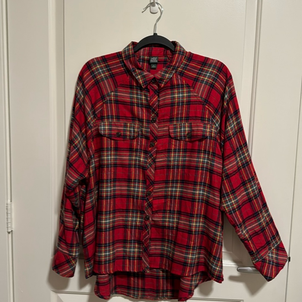 Wild Fable - Target - medium -  Flannel shirt w/ pockets